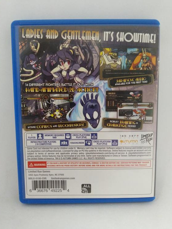 SKULLGIRLS: 2ND ENCORE (COMPLETE IN BOX) (usagé)