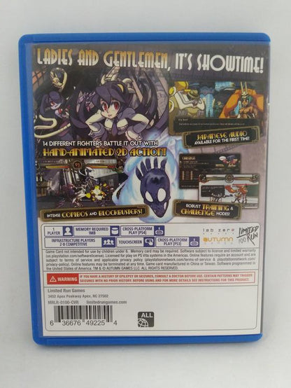 SKULLGIRLS: 2ND ENCORE (COMPLETE IN BOX) (usagé)