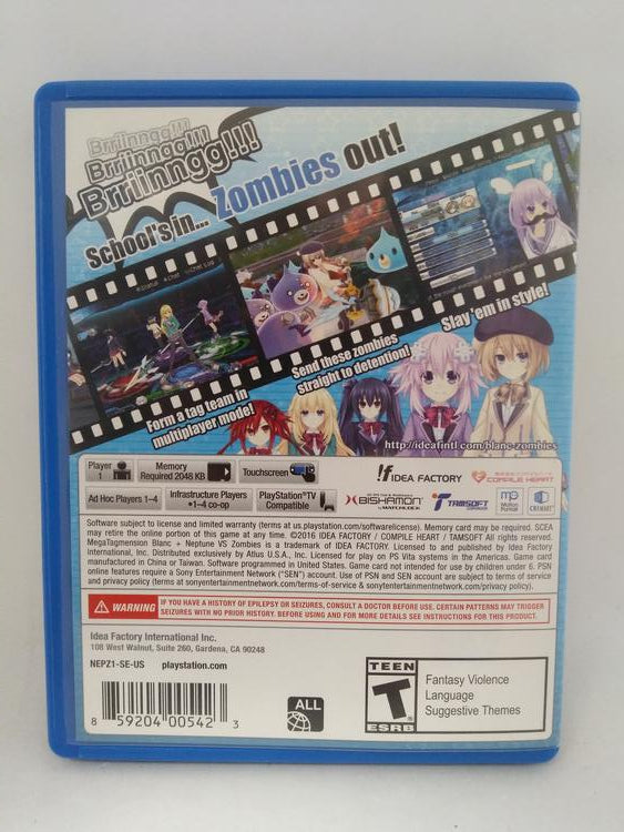 MEGATAGMENSION BLANC + NEPTUNE VS ZOMBIES (WITH BOX)