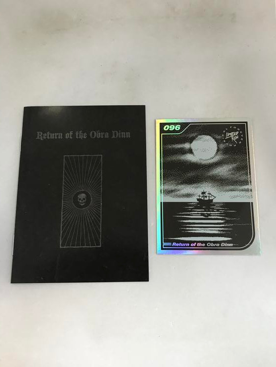 RETURN OF THE OBRA DINN (LIMITED RUN GAMES)