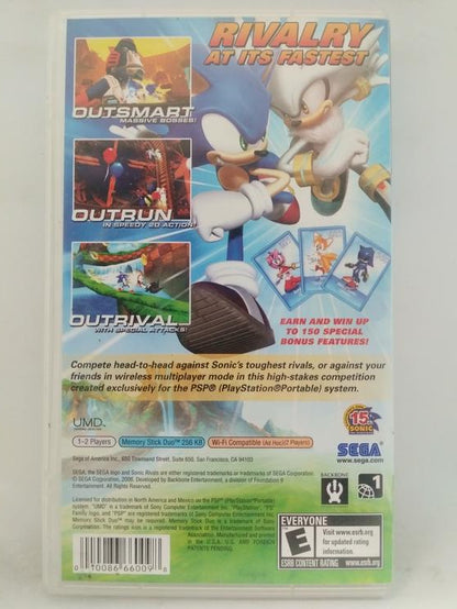 SONIC RIVALS (COMPLETE IN BOX)