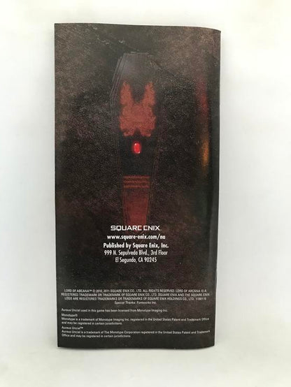 LORD OF ARCANA (COMPLETE IN BOX) (usagé)