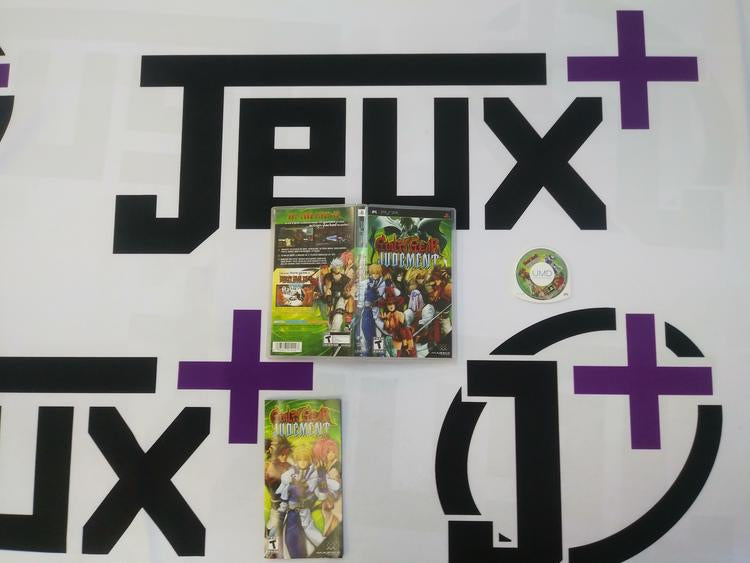 GUILTY GEAR JUDGMENT (COMPLETE IN BOX)
