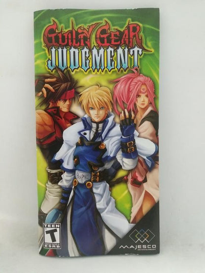 GUILTY GEAR JUDGMENT (COMPLETE IN BOX) (usagé)