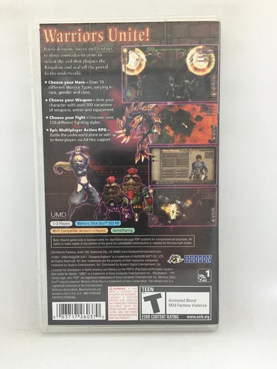 DUNGEON EXPLORER WARRIORS OF ANCIENT ARTS (COMPLETE IN BOX)