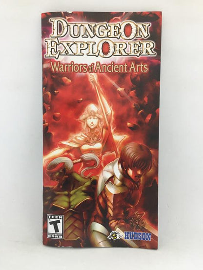 DUNGEON EXPLORER WARRIORS OF ANCIENT ARTS (COMPLETE IN BOX)