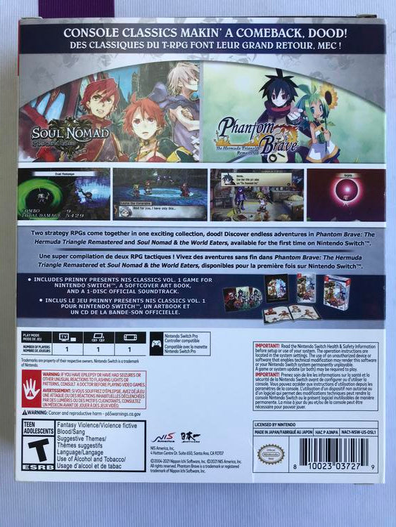 PRINNY PRESENTS NIS CLASSICS VOLUME 1 DELUXE EDITION