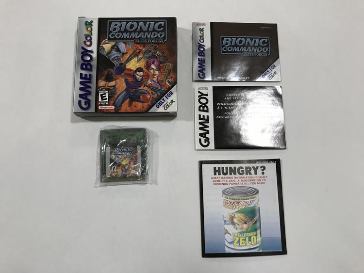 BIONIC COMMANDO ELITE FORCES (COMPLETE IN BOX)