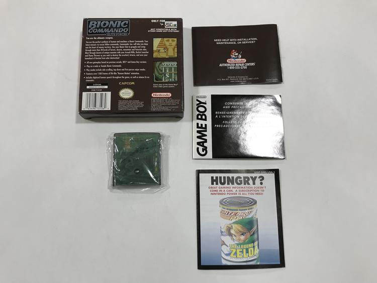 BIONIC COMMANDO ELITE FORCES (COMPLETE IN BOX)