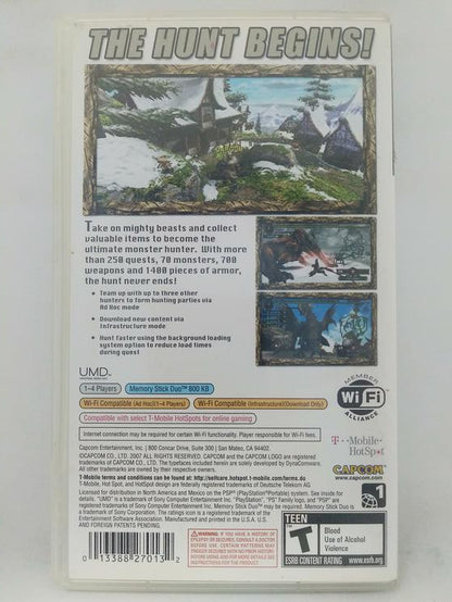 MONSTER HUNTER FREEDOM 2 (COMPLETE IN BOX)