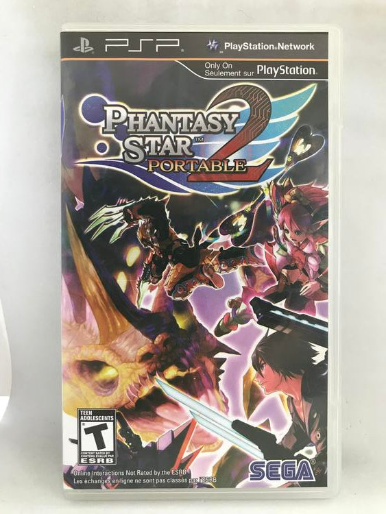 PHANTASY STAR PORTABLE 2 (WITH BOX) (usagé)