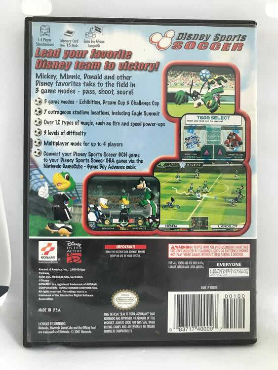 DISNEY SPORTS SOCCER (COMPLETE IN BOX) (usagé)