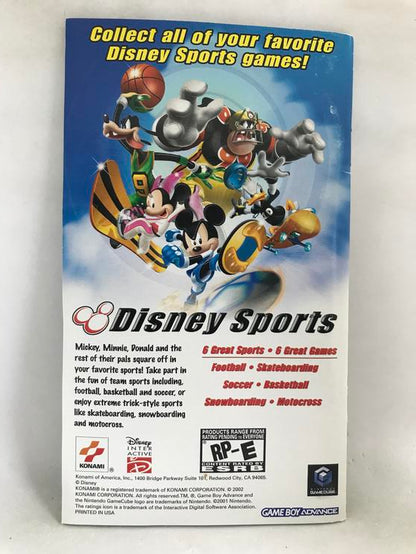 DISNEY SPORTS SOCCER (COMPLETE IN BOX)