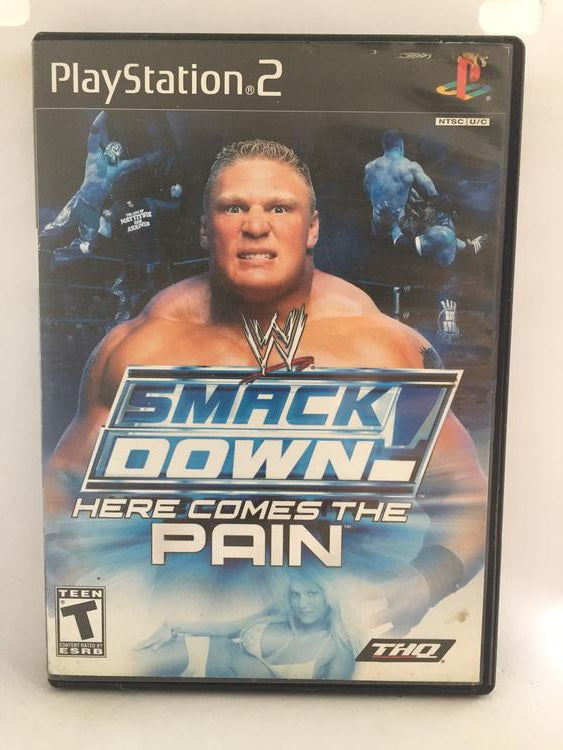 PS2 WWE SMACKDOWN HERE COMES THE PAIN (BOX ONLY) (usagé)