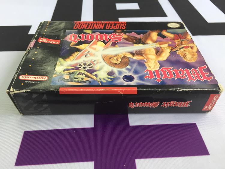 SNES MAGIC SWORD (BOX ONLY) (usagé)