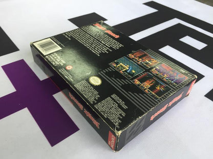 SNES MAGIC SWORD (BOX ONLY) (usagé)