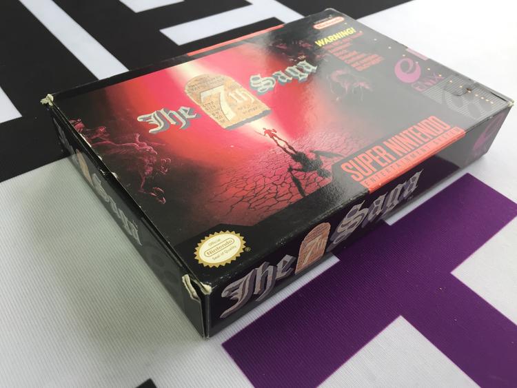 SNES THE 7TH SAGA (BOX ONLY) (usagé)