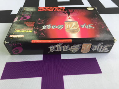 SNES THE 7TH SAGA (BOX ONLY)