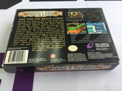 SNES BRAIN LORD (BOX ONLY)