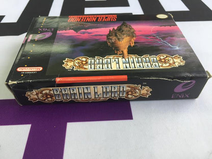 SNES BRAIN LORD (BOX ONLY)