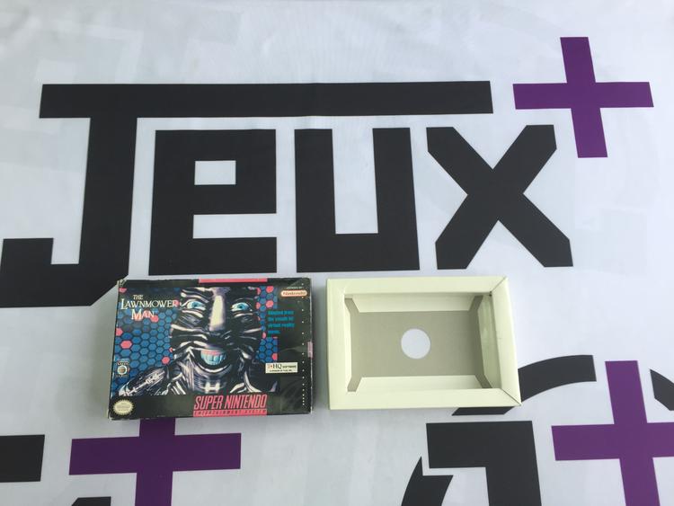 SNES THE LAWNMOWER MAN (BOX ONLY) (usagé)