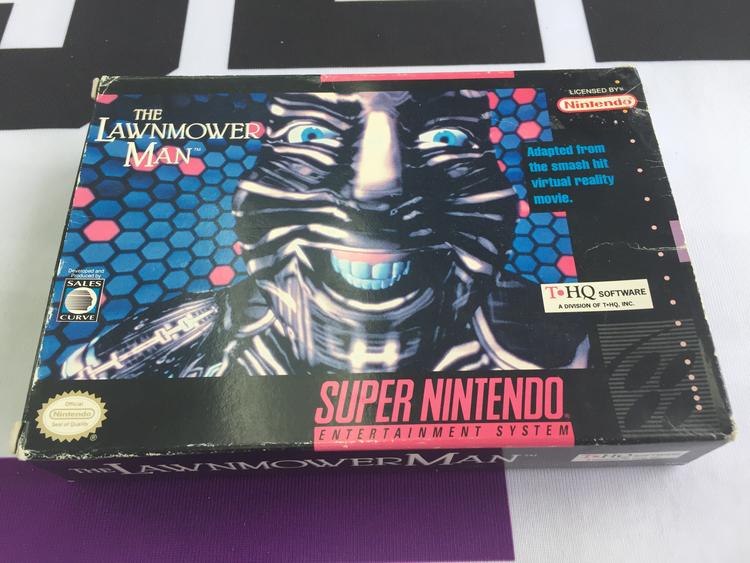 SNES THE LAWNMOWER MAN (BOX ONLY) (usagé)