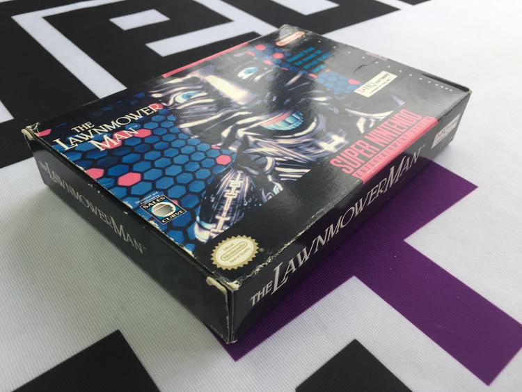 SNES THE LAWNMOWER MAN (BOX ONLY) (usagé)