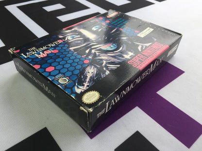 SNES THE LAWNMOWER MAN (BOX ONLY) (usagé)