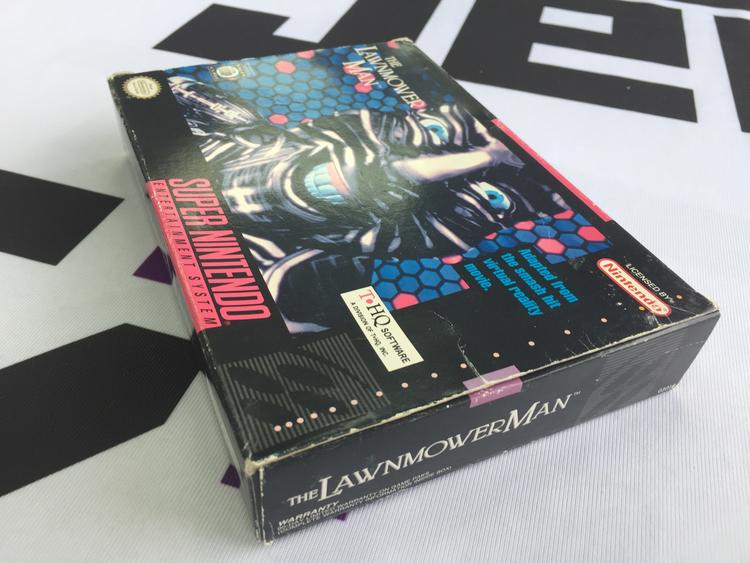 SNES THE LAWNMOWER MAN (BOX ONLY) (usagé)
