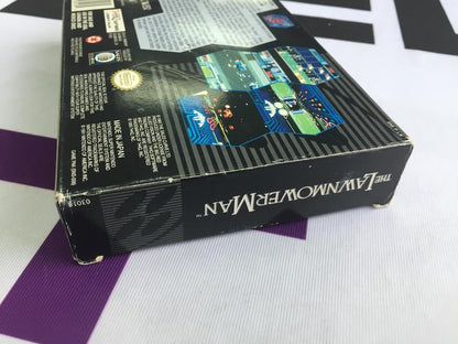 SNES THE LAWNMOWER MAN (BOX ONLY) (usagé)
