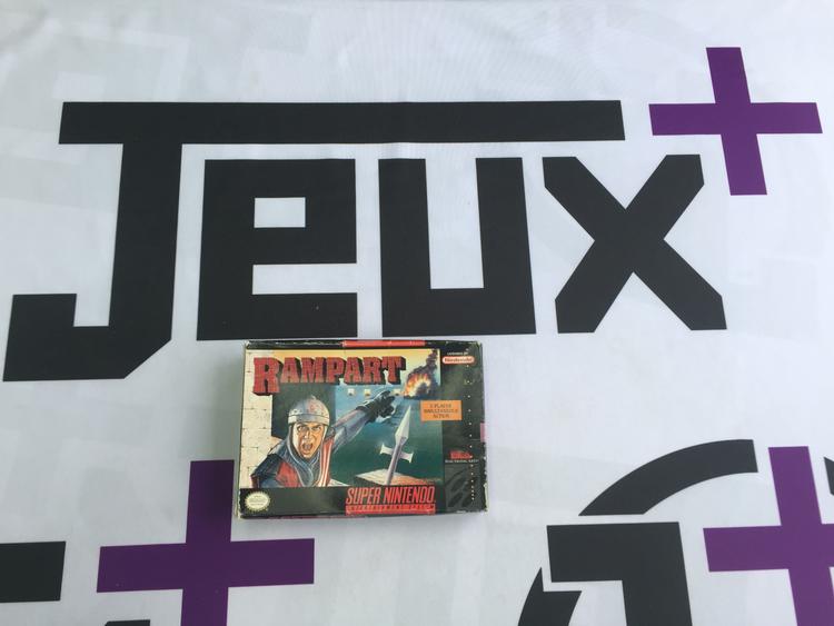SNES RAMPART (BOX ONLY)