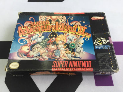 SNES SUPER ADVENTURE ISLAND II (BOX ONLY)