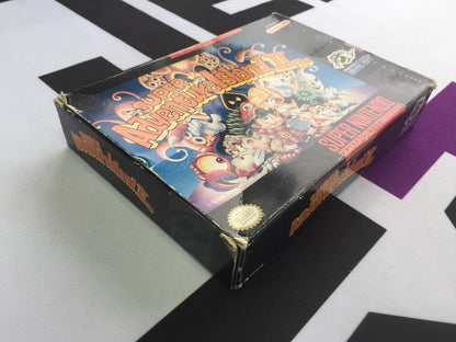SNES SUPER ADVENTURE ISLAND II (BOX ONLY)