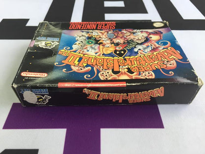 SNES SUPER ADVENTURE ISLAND II (BOX ONLY) (usagé)