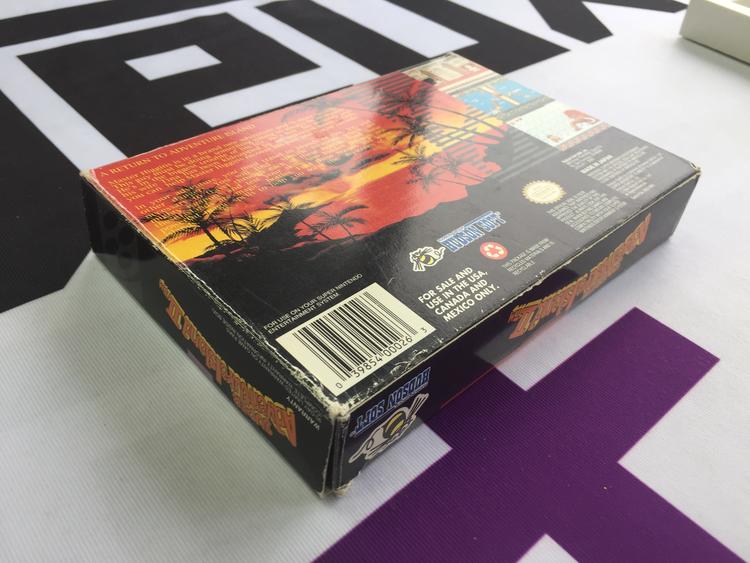 SNES SUPER ADVENTURE ISLAND II (BOX ONLY) (usagé)