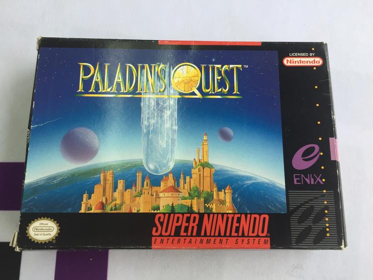 SNES PALADIN'S QUEST (BOX ONLY)