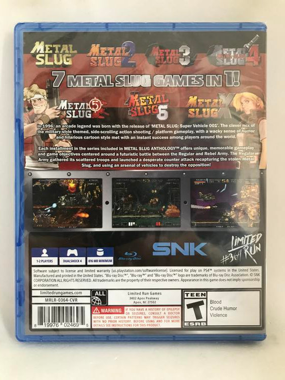 METAL SLUG ANTHOLOGY (LIMITED RUN GAMES)