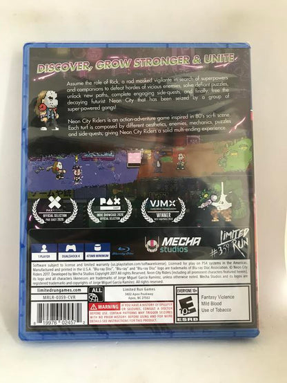 NEON CITY RIDERS SUPER POWERED EDITION (LIMITED RUN GAMES)