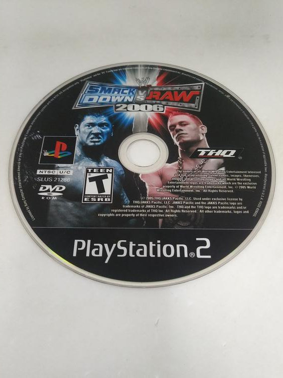 WWE SMACKDOWN VS. RAW 2006 (CD ONLY)