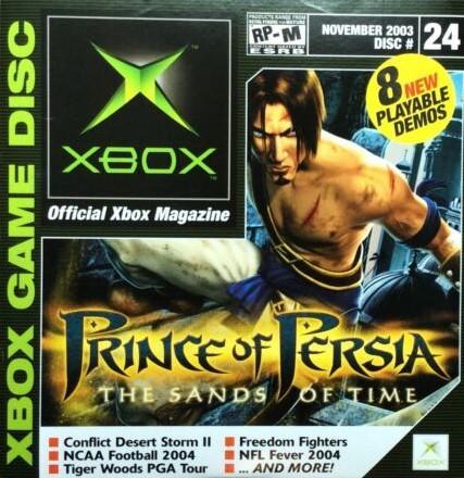 OFFICIAL XBOX MAGAZINE DEMO DISC 24 (WITH BOX)