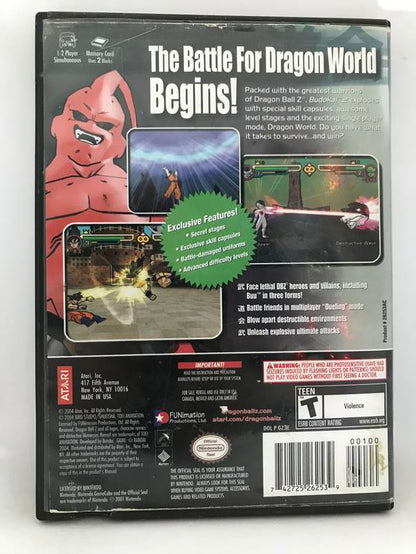 DRAGON BALL Z BUDOKAI 2 (WITH BOX) (usagé)