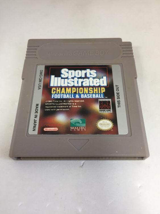 SPORTS ILLUSTRATED CHAMPIONSHIP FOOTBALL & BASEBALL