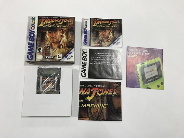 INDIANA JONES AND THE INFERNAL MACHINE (COMPLETE IN BOX) (usagé)