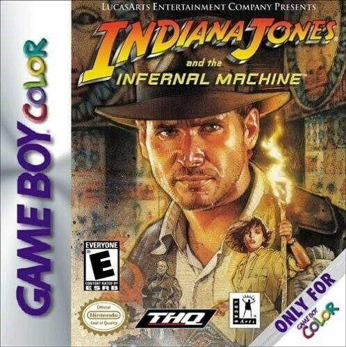INDIANA JONES AND THE INFERNAL MACHINE (COMPLETE IN BOX)