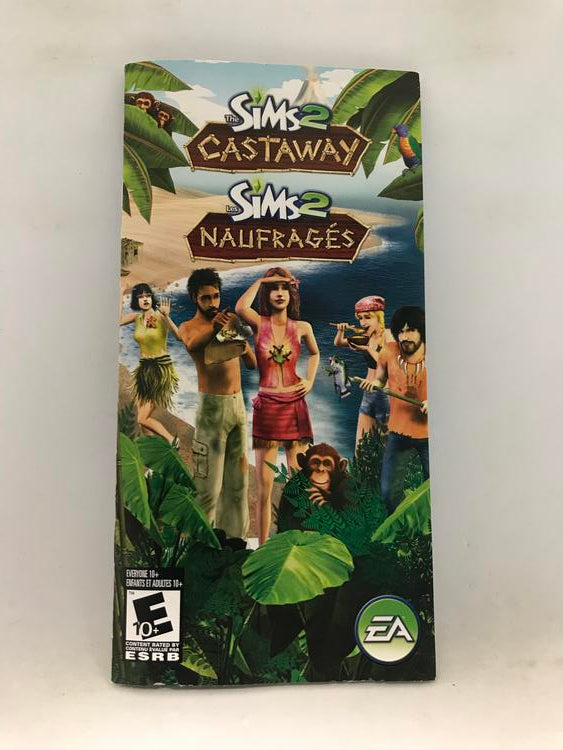 THE SIMS 2 CASTAWAY (COMPLETE IN BOX)