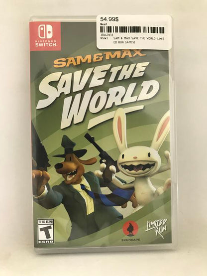 SAM & MAX SAVE THE WORLD (LIMITED RUN GAMES) (usagé)