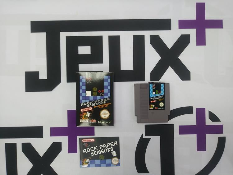 ROCK PAPER SCISSORS - HOMEBREW (COMPLETE IN BOX)