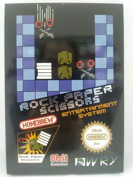 ROCK PAPER SCISSORS - HOMEBREW (COMPLETE IN BOX)