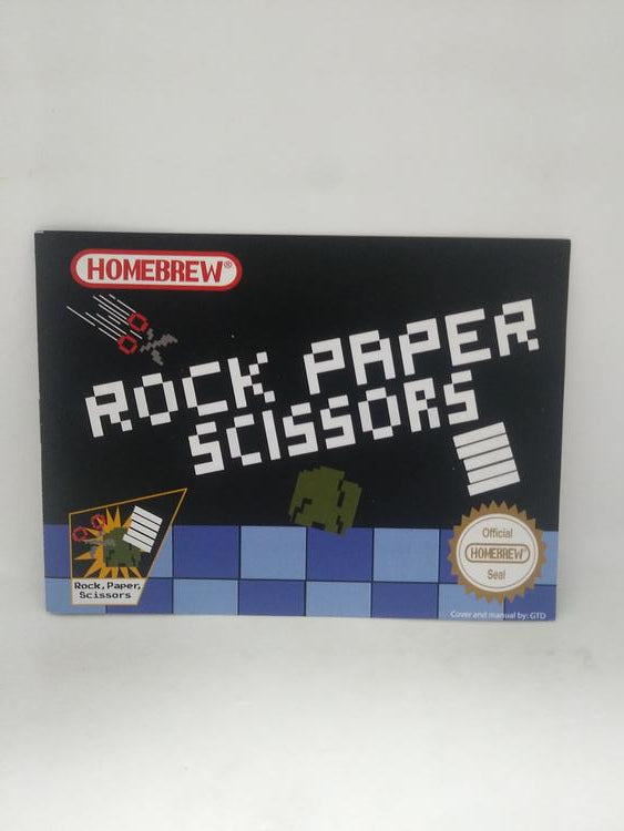 ROCK PAPER SCISSORS - HOMEBREW (COMPLETE IN BOX) (usagé)