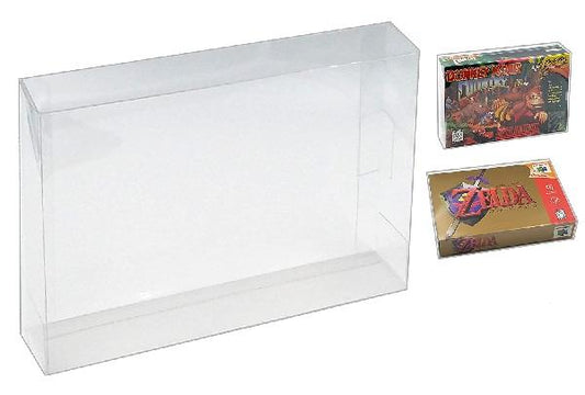 PLASTIC BOX PROTECTOR (N64 / SNES)